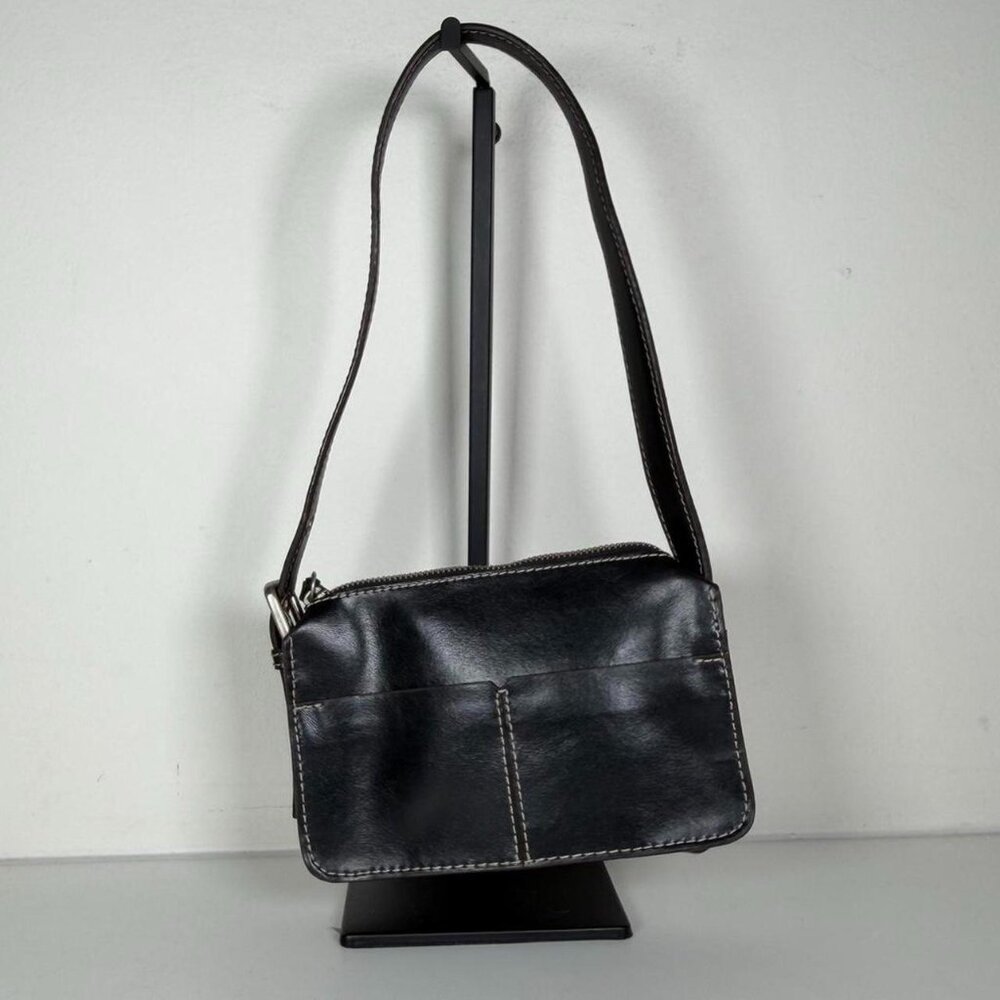 2000s Streetwear Casual Leather Shoulder Bag